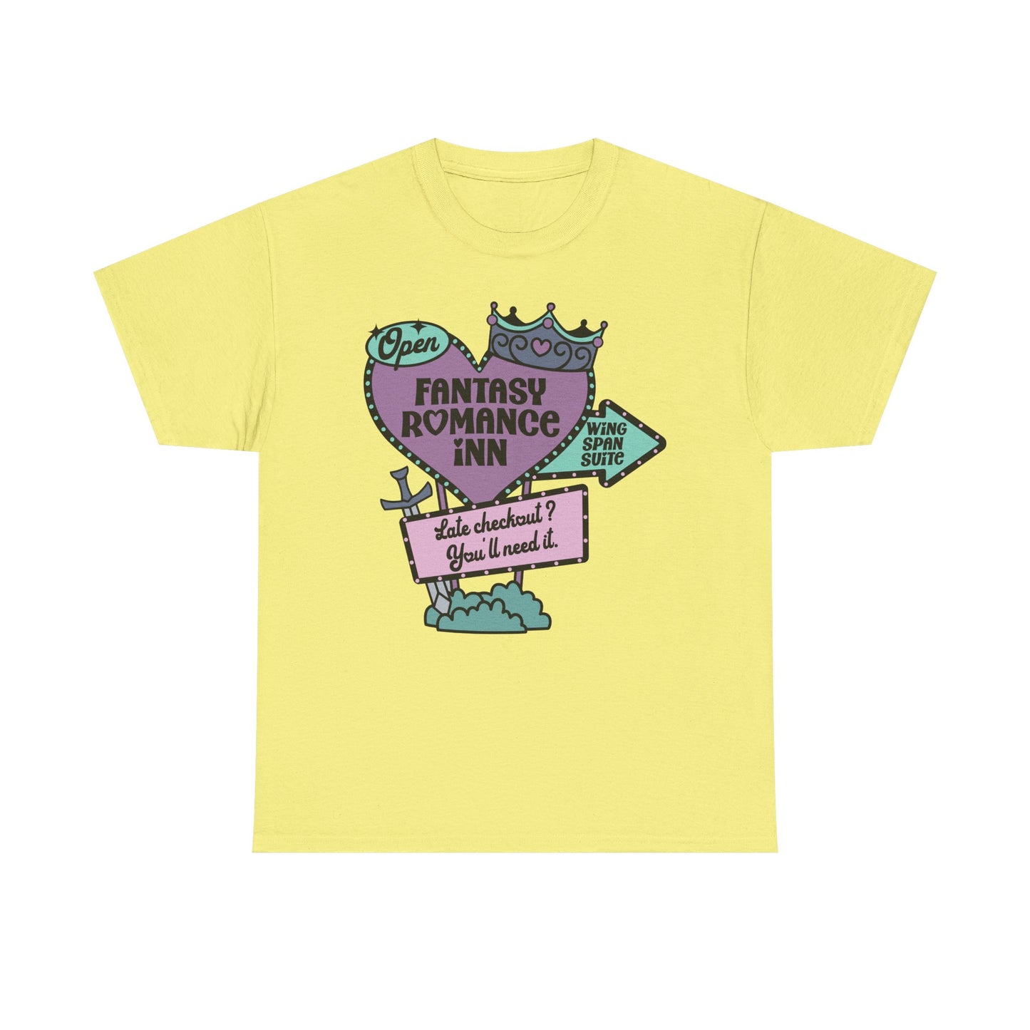 Fantasy Romance Inn Hotel Graphic Tee