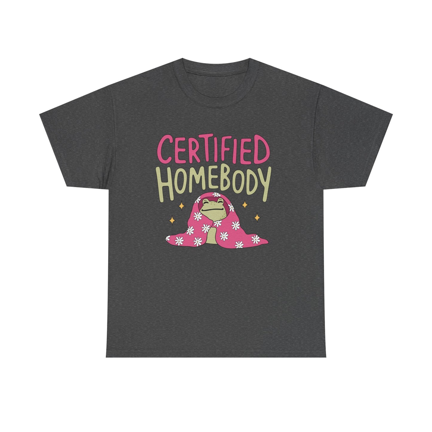 Certified Homebody Frog Graphic Tee