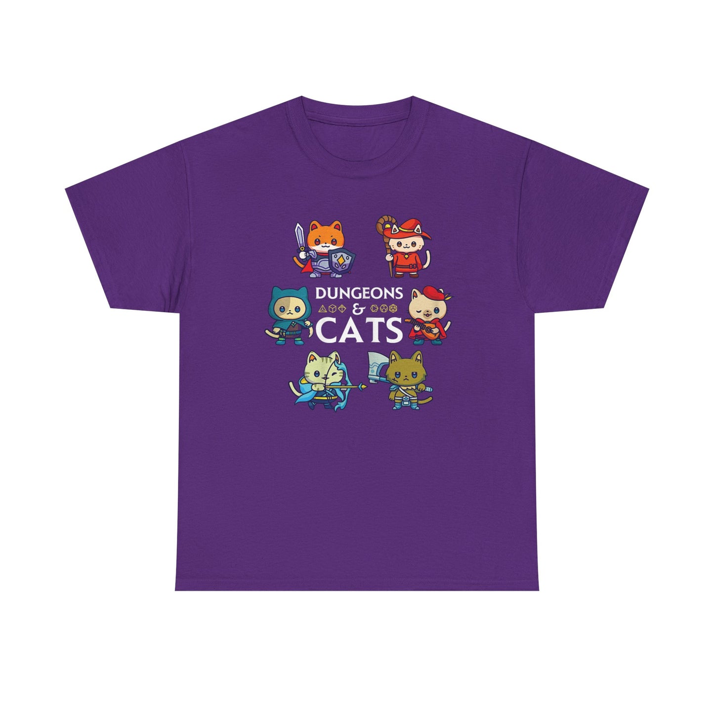 Dungeons and Cats Graphic Tee