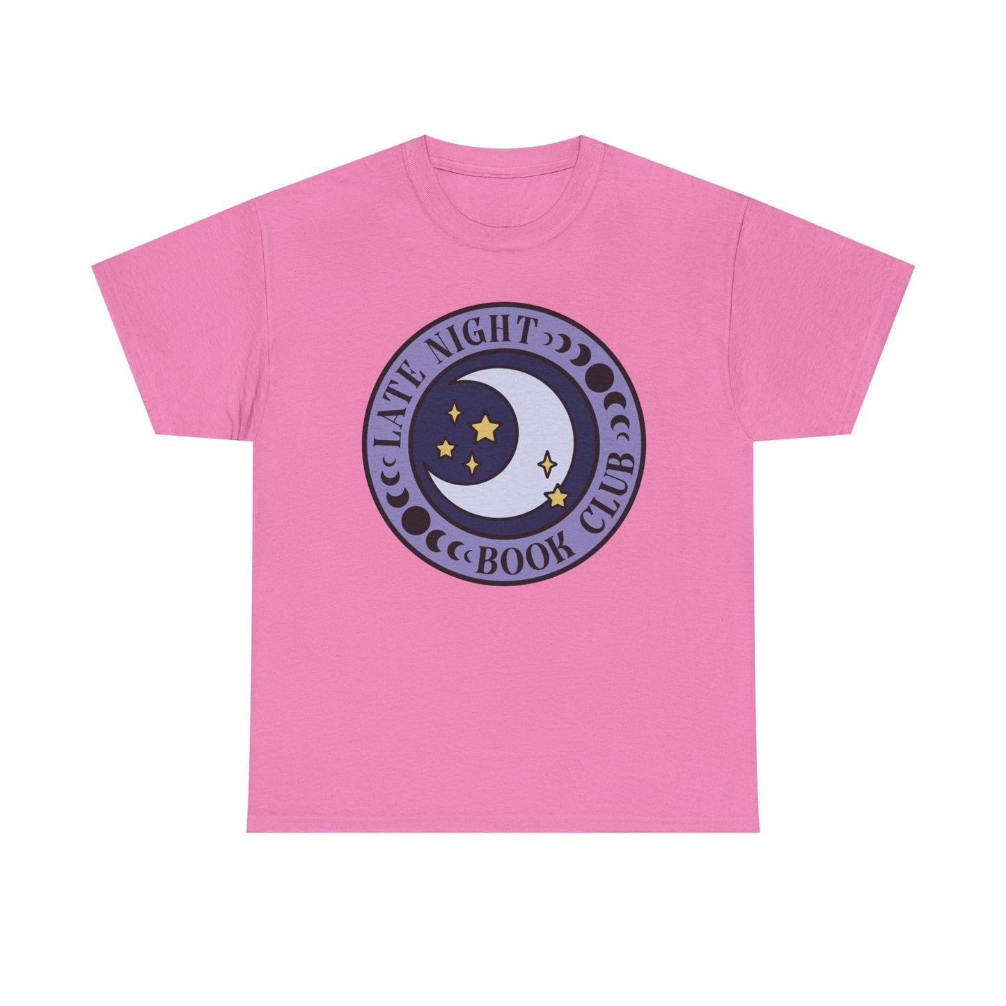 Late Night Book Club Round Graphic Tee