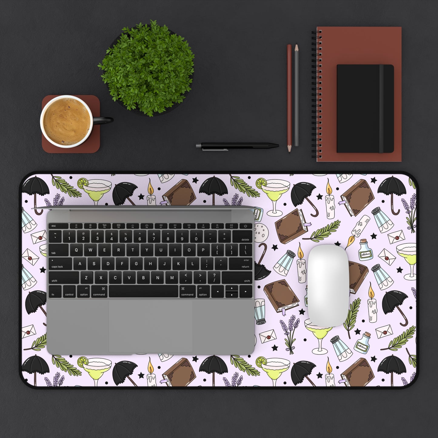 Purple Magic Desk Mat