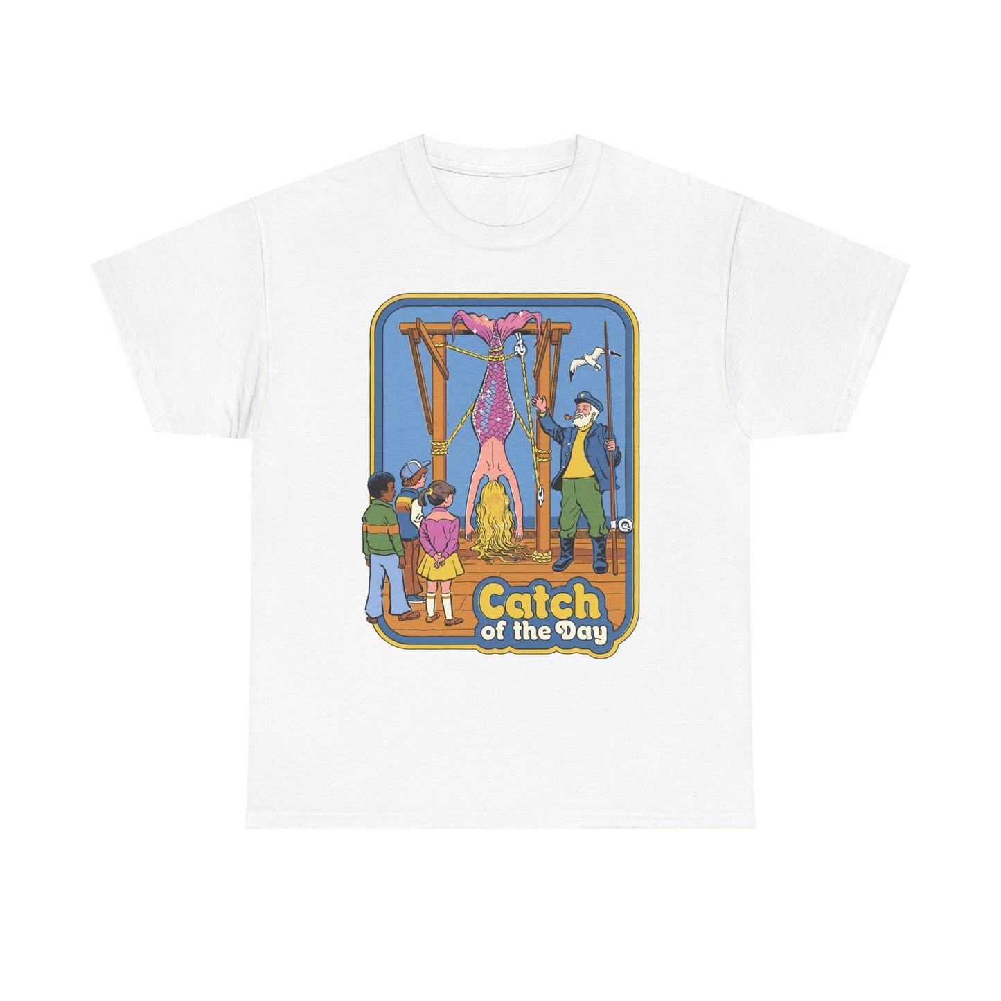 Catch of the Day Mermaid Graphic Tee