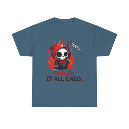 Cartoon Grim Reaper Unisex Tee