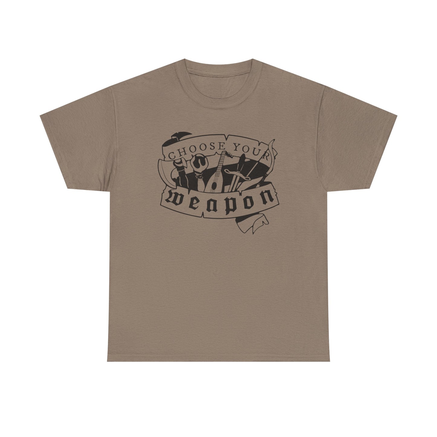 Choose Your Weapon Graphic Tee