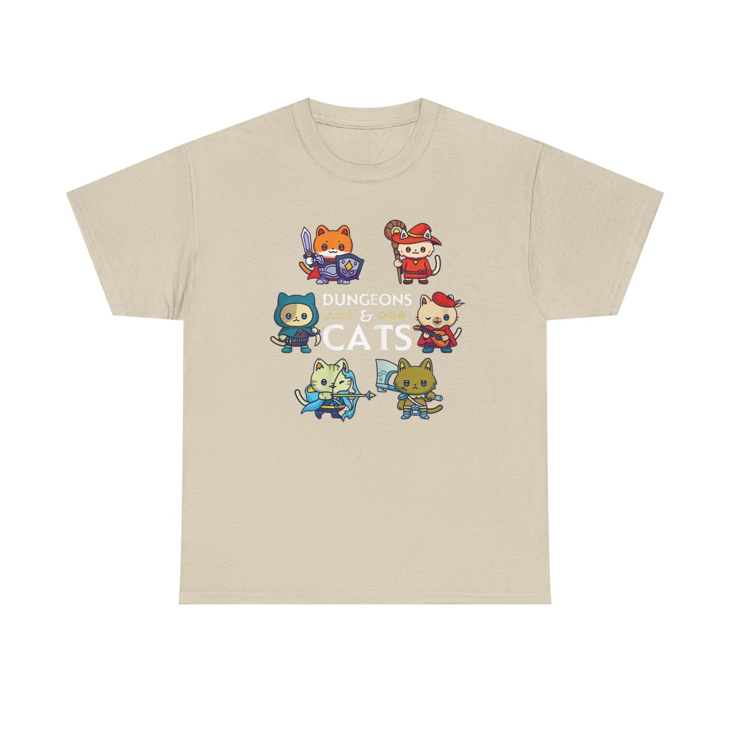 Dungeons and Cats Graphic Tee