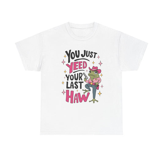 Yeed Haw Frog Graphic Tee