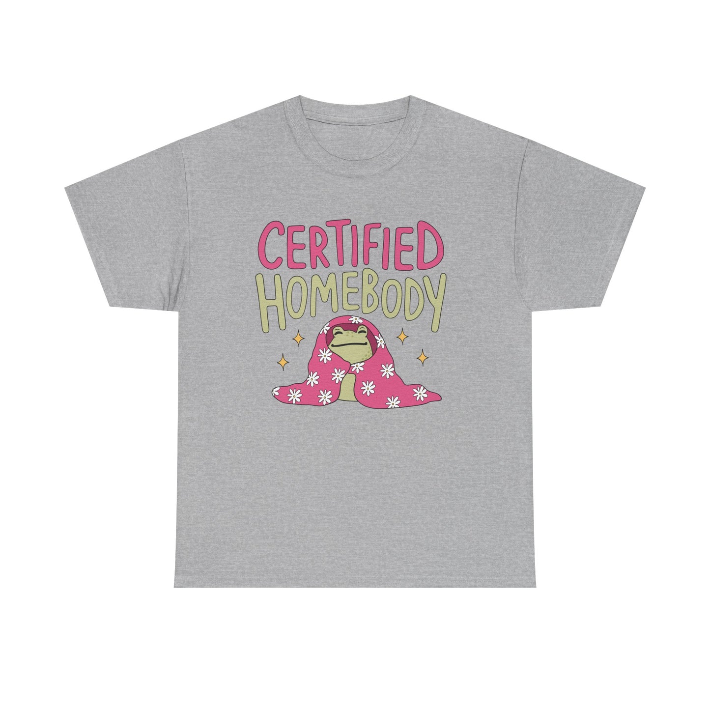 Certified Homebody Frog Graphic Tee