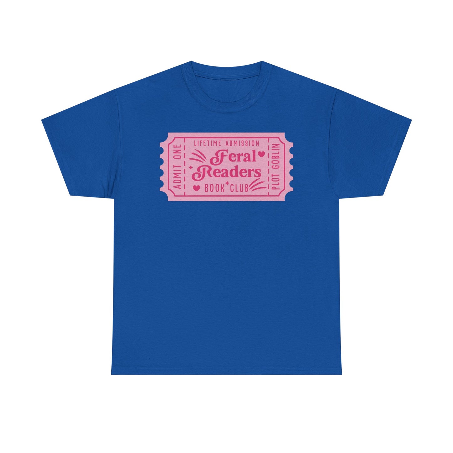 Feral Readers Book Club Ticket Graphic Tee