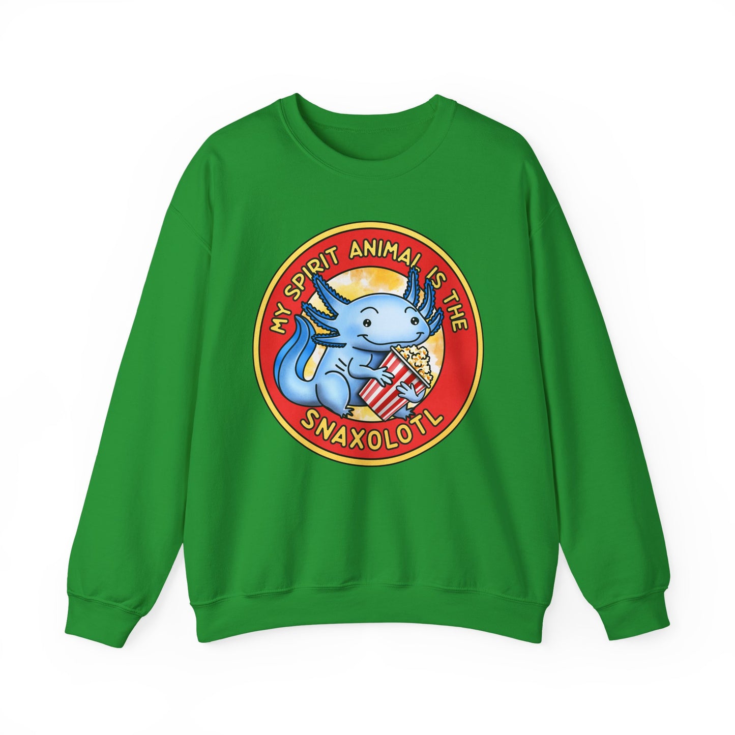 Crewneck Sweatshirt - Snaxolotl Round