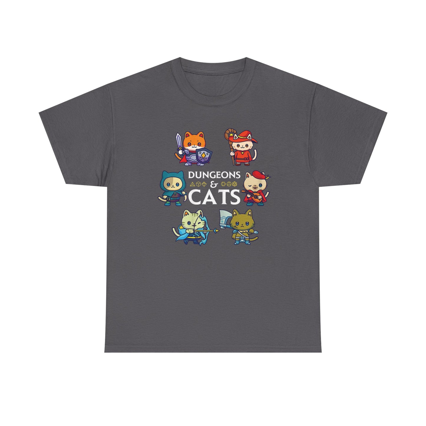 Dungeons and Cats Graphic Tee