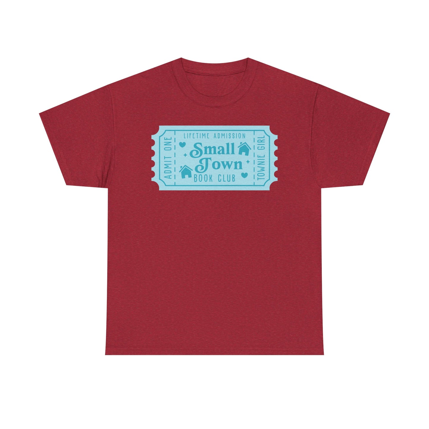 Small Town Book Club Ticket Graphic Tee