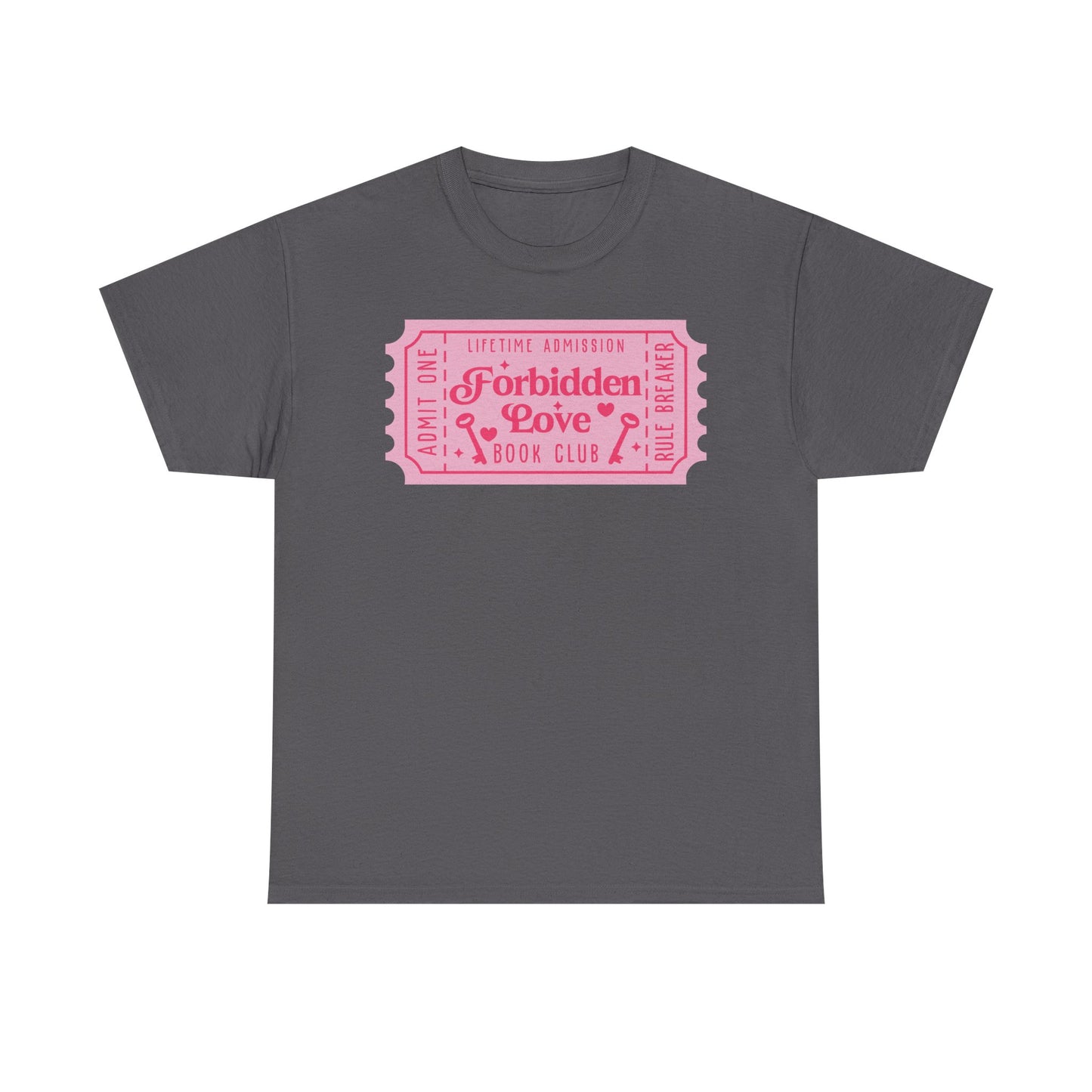 Forbidden Love Book Club Ticket Graphic Tee