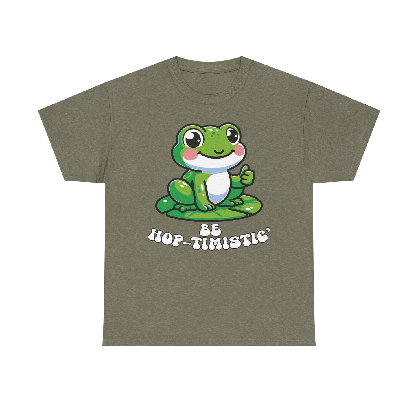 Hop-timistic Frog Graphic Tee