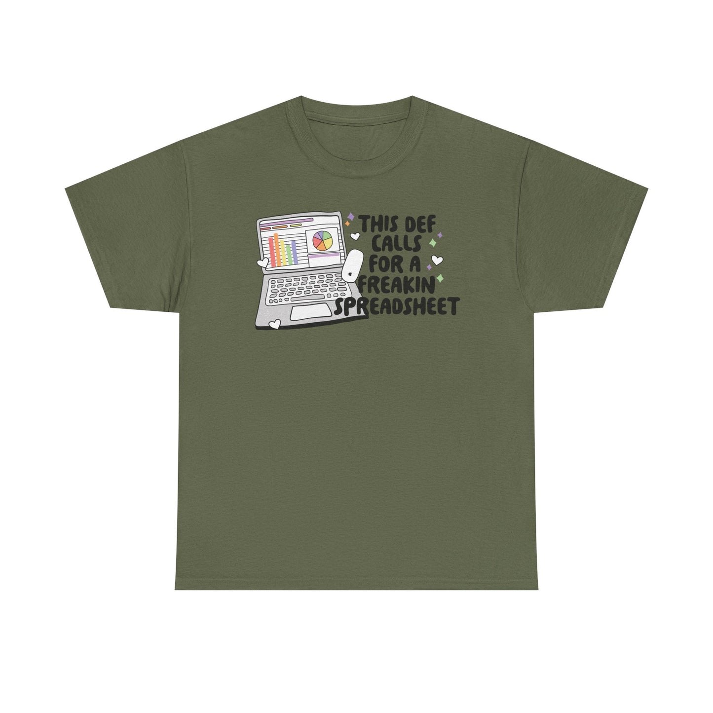 Spreadsheet Graphic Tee