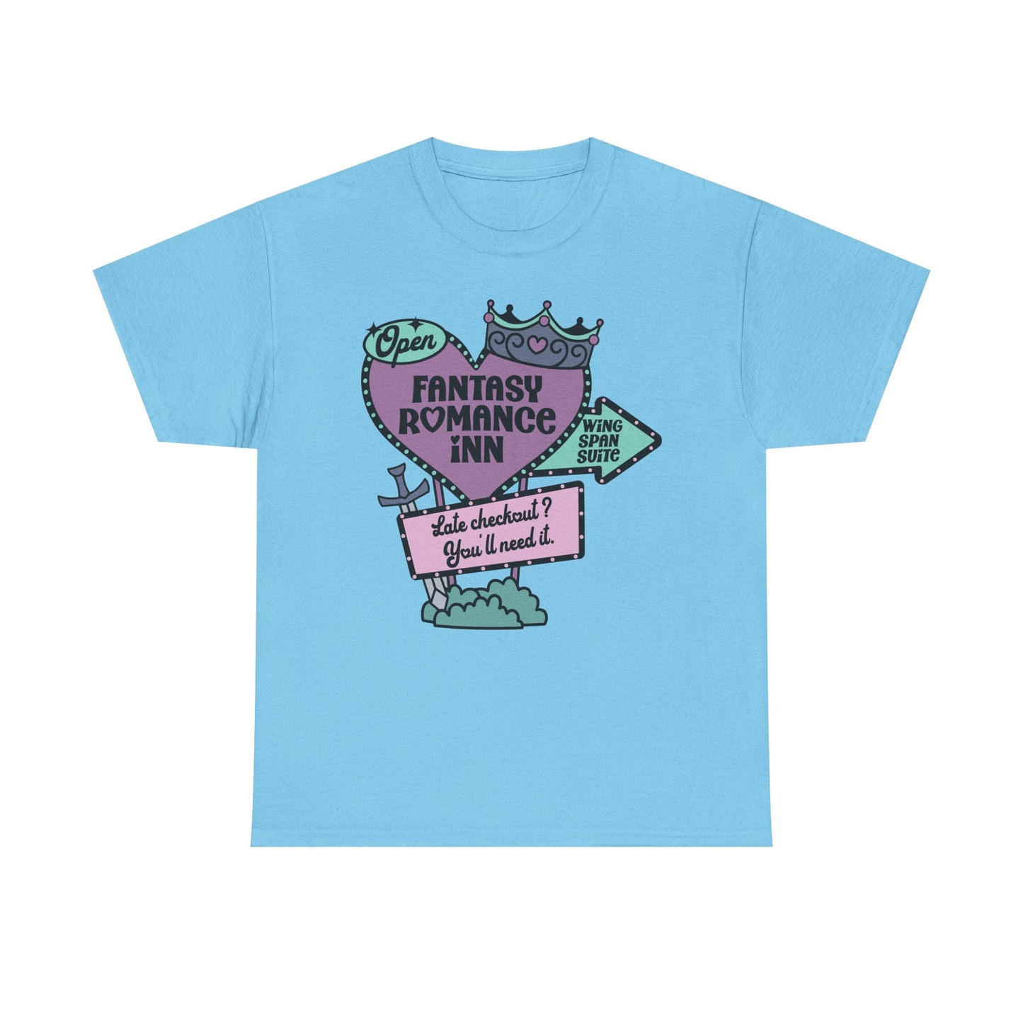 Fantasy Romance Inn Hotel Graphic Tee