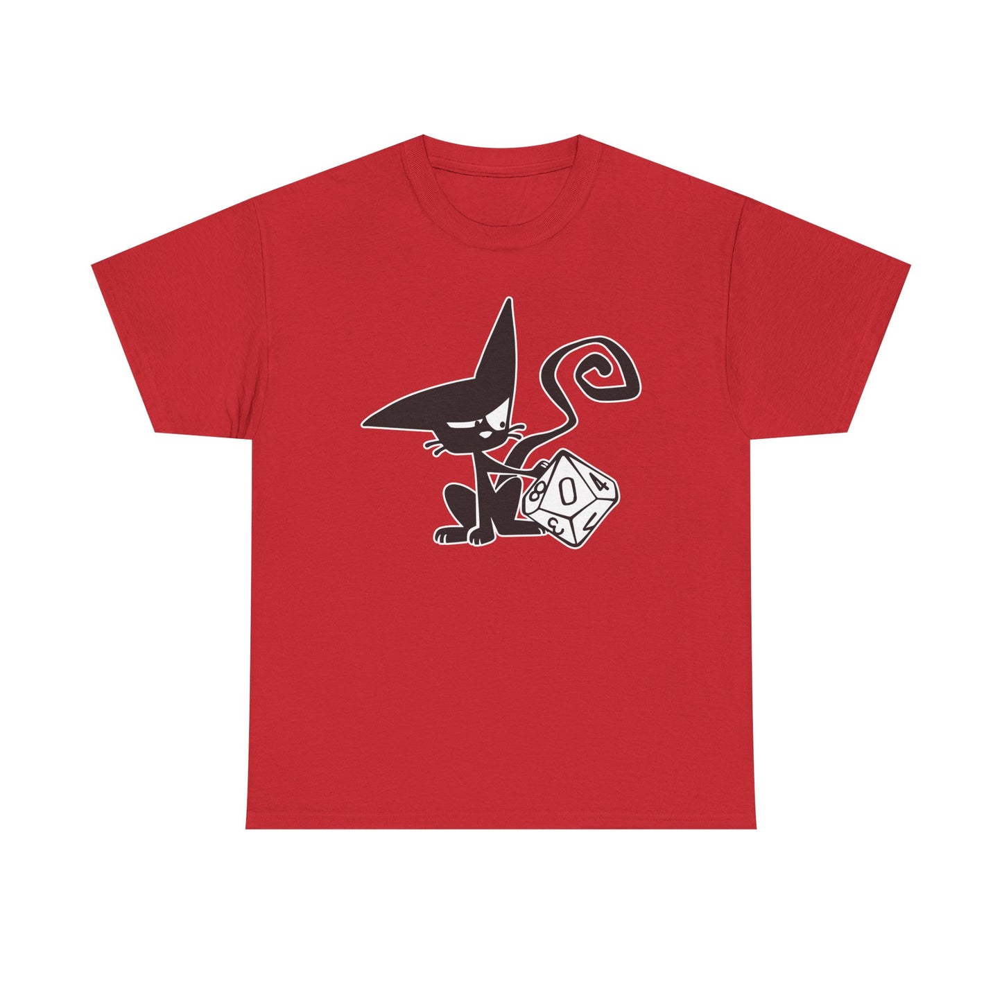Cat Dice Graphic Tee