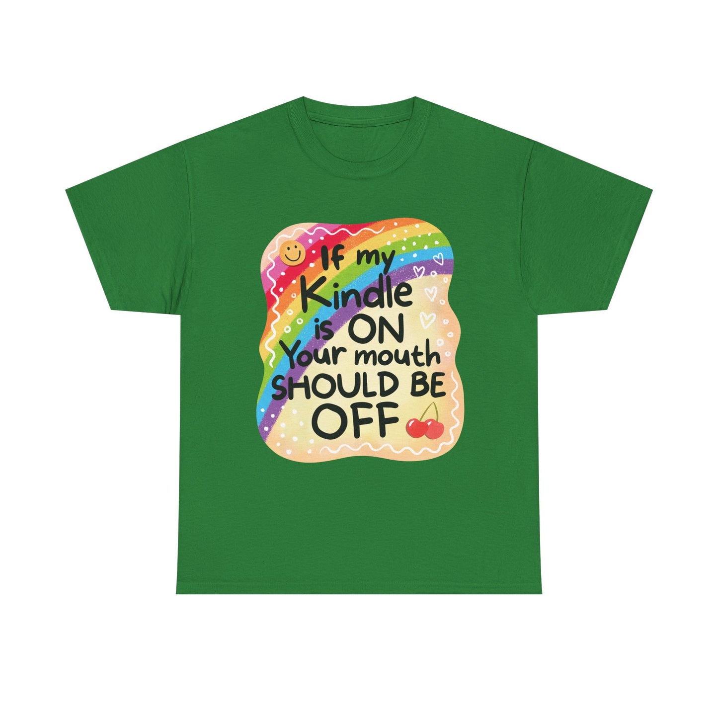 Kindle On Mouth Off Graphic Tee