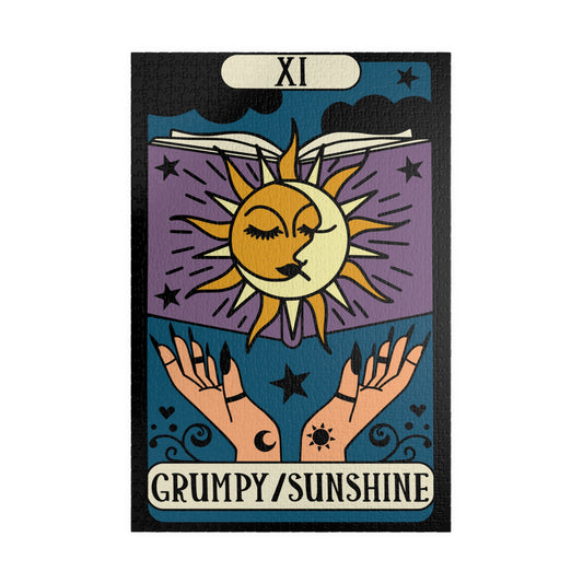 Grumpy Sunshine Tarot Card 1014 piece puzzle