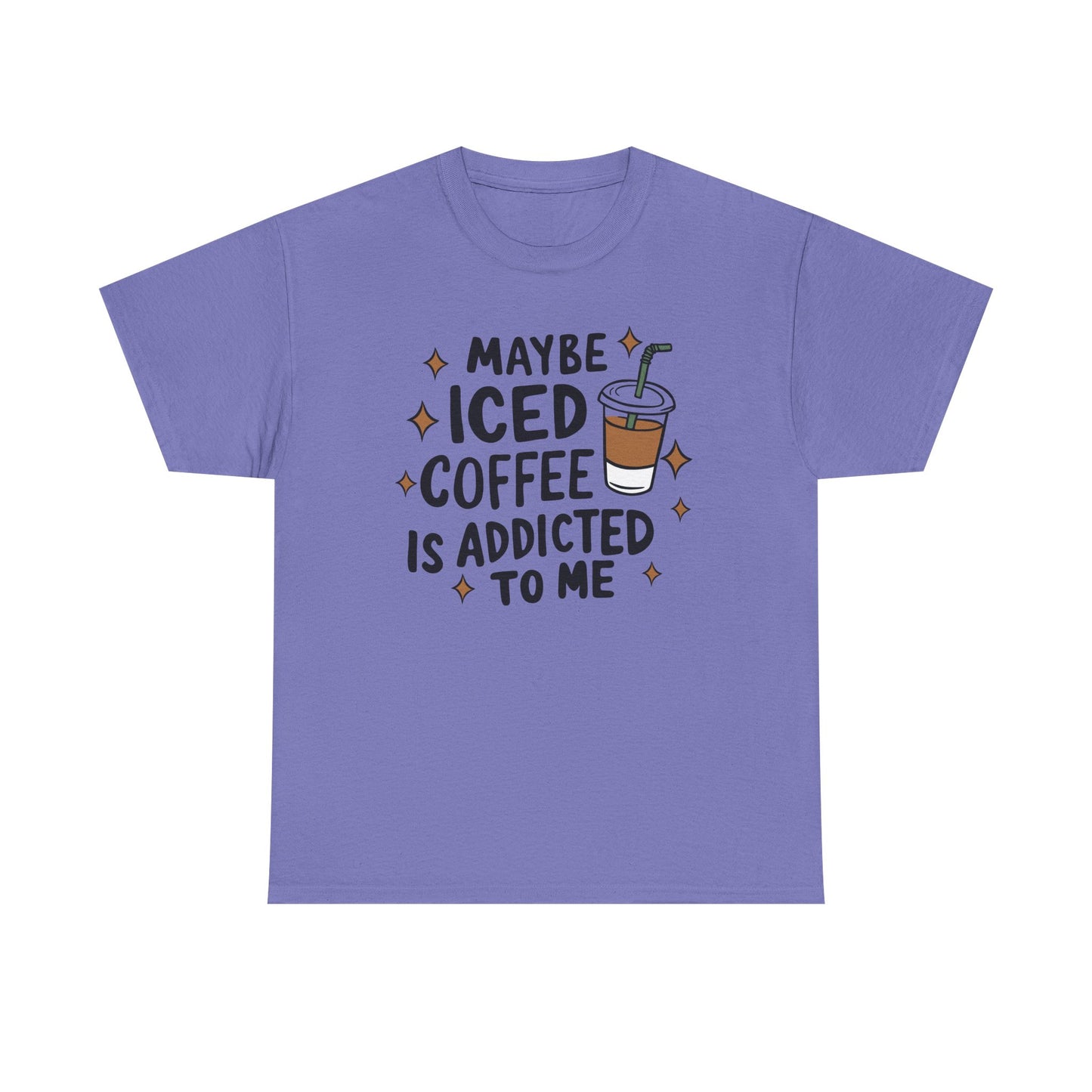 Iced Coffee Addicted Graphic Tee