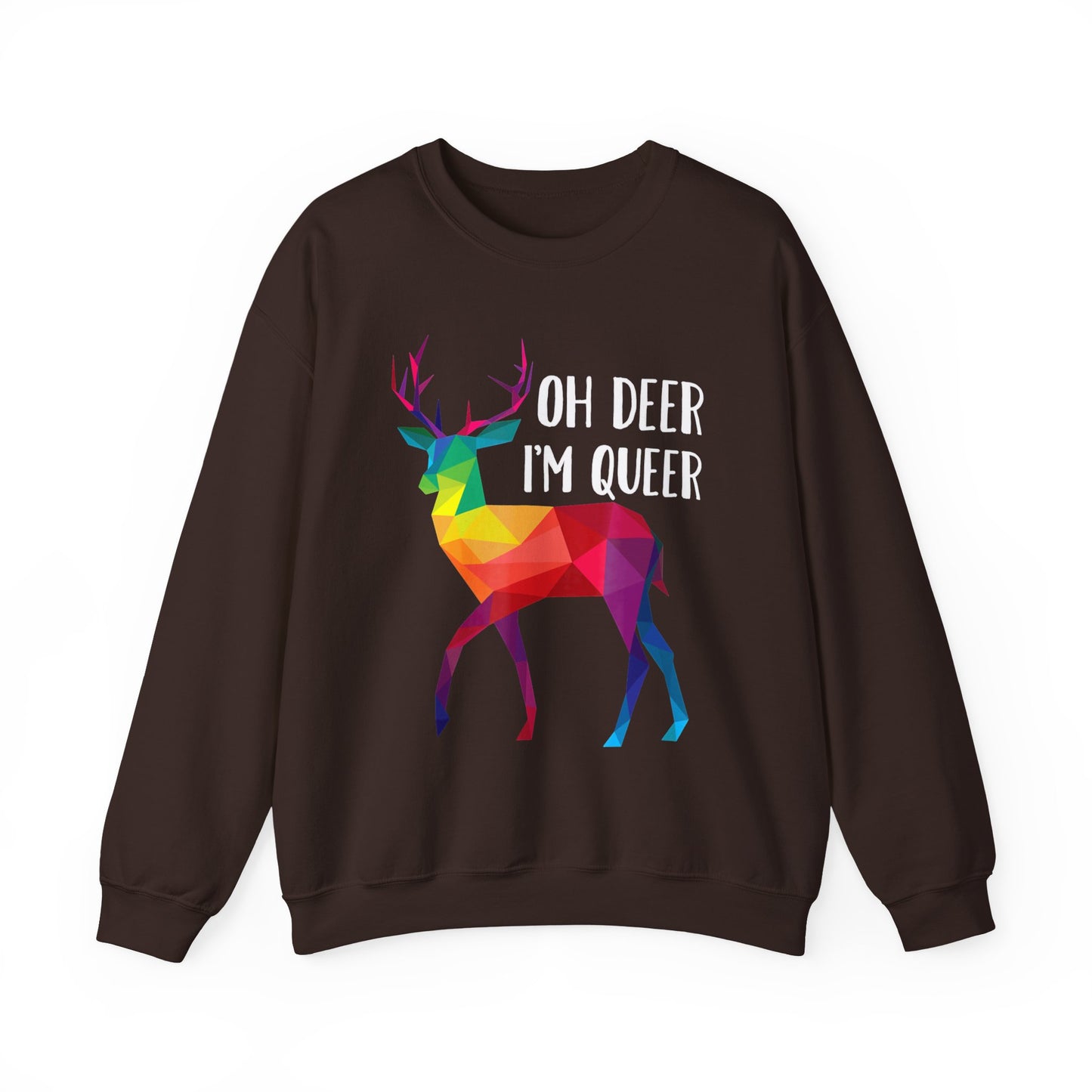 Crewneck Sweatshirt - Deer Queer LGBTQA+