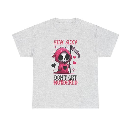 Cartoon Grim Reaper Unisex Tee