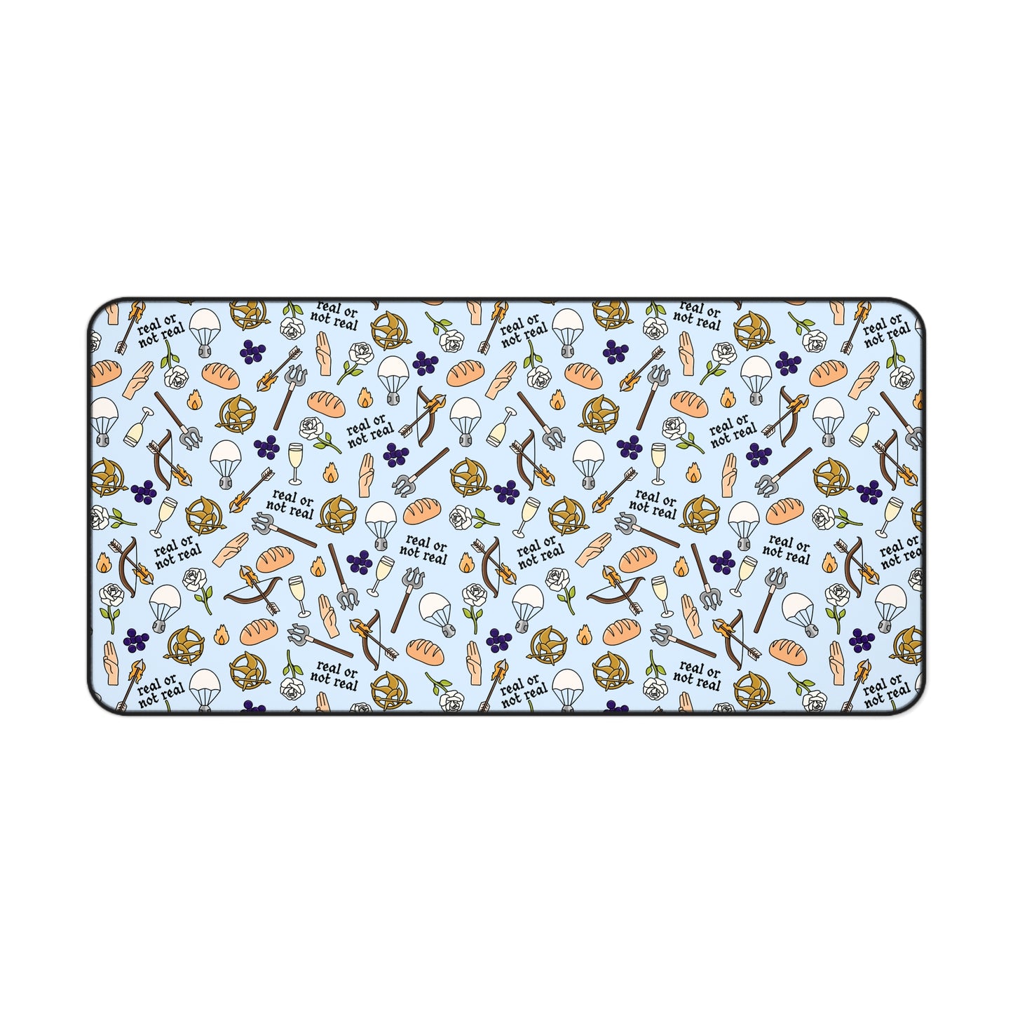 Blue Real? Desk Mat