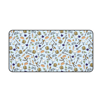 Blue Real? Desk Mat