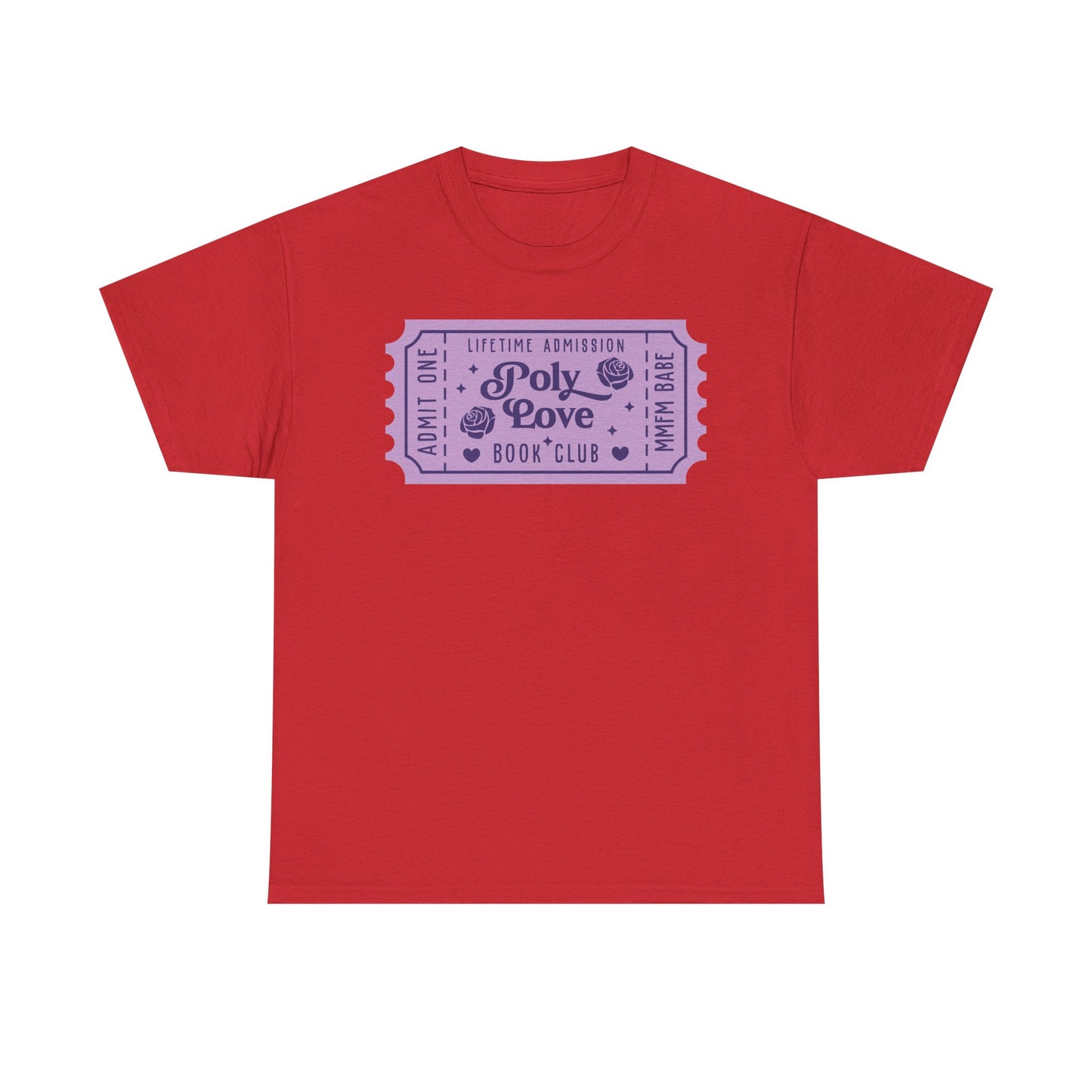 Poly Love Book Club Ticket Graphic Tee