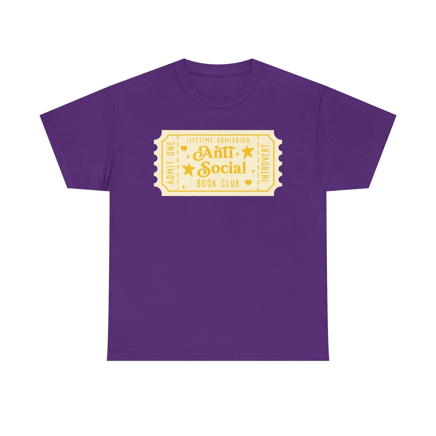 Anti Social Book Club Ticket Graphic Tee