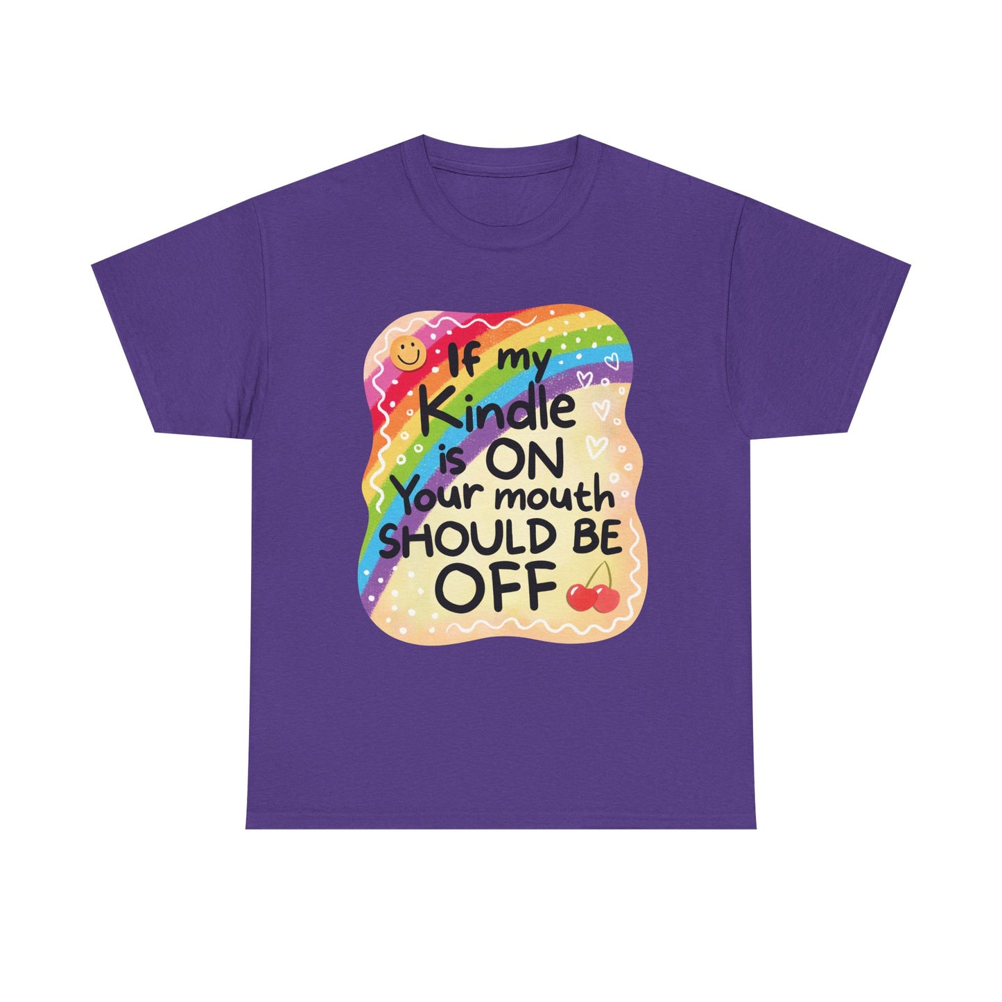 Kindle On Mouth Off Graphic Tee