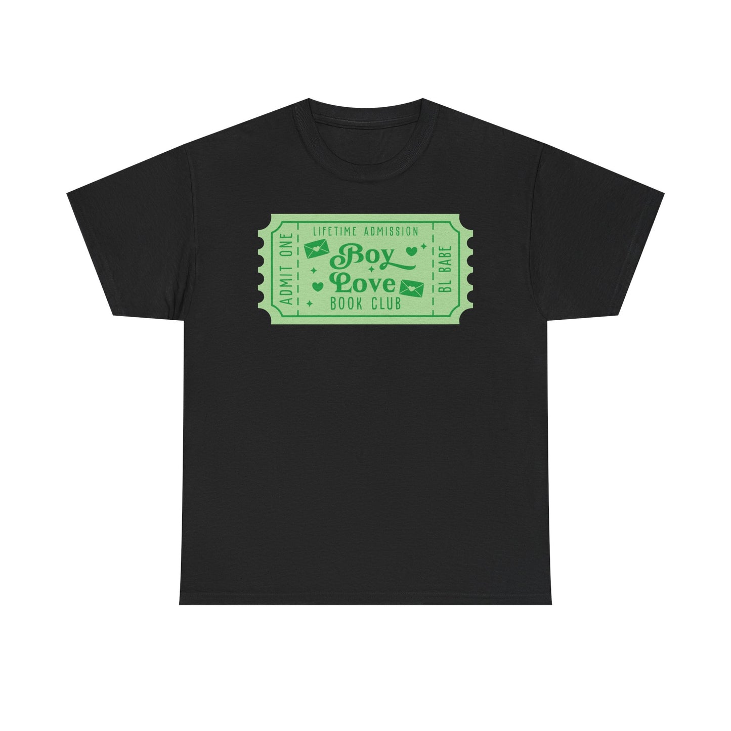 Boy Love Book Club Ticket Graphic Tee