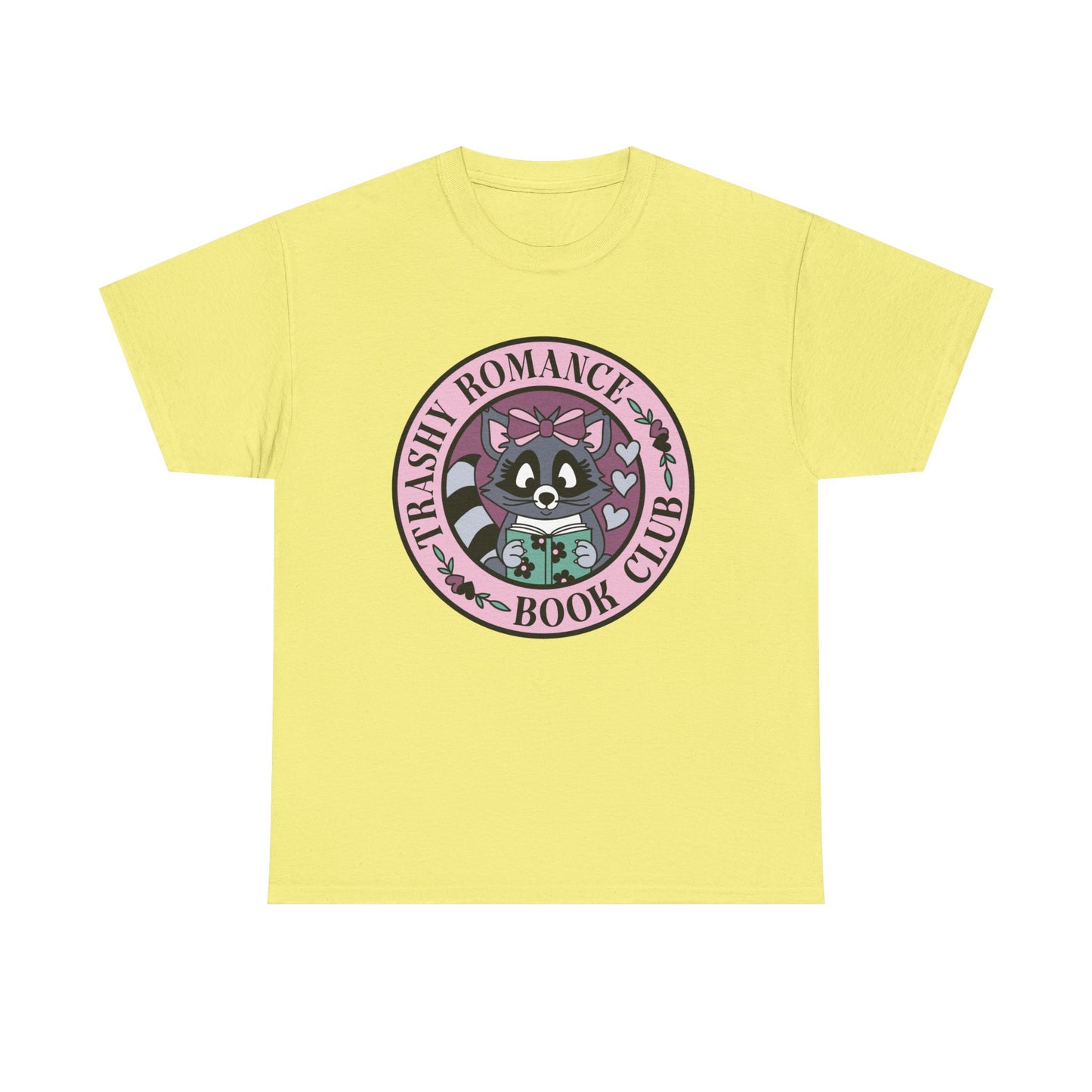 Trashy Romance Book Club Round (racoon) Graphic Tee