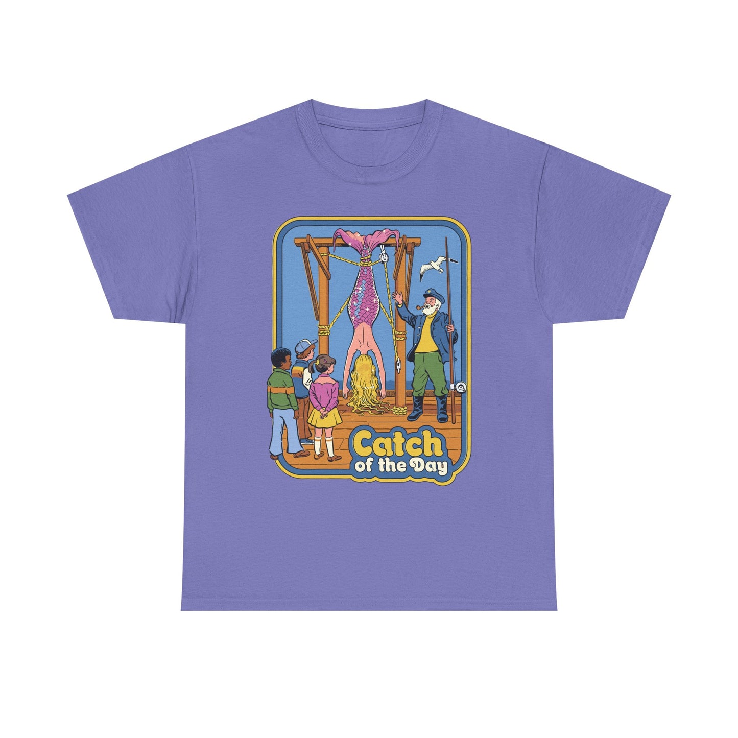 Catch of the Day Mermaid Graphic Tee