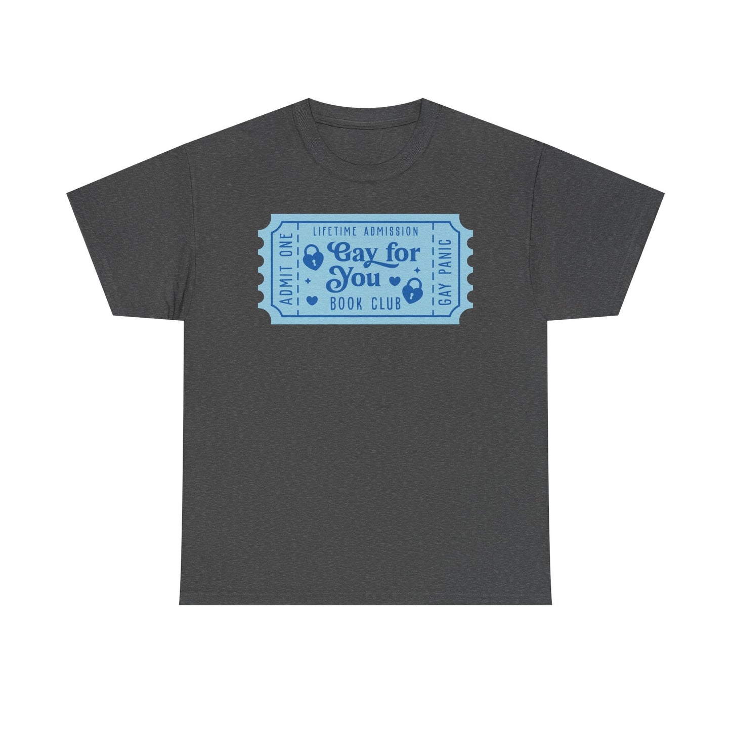 Gay for You Book Club Ticket Graphic Tee