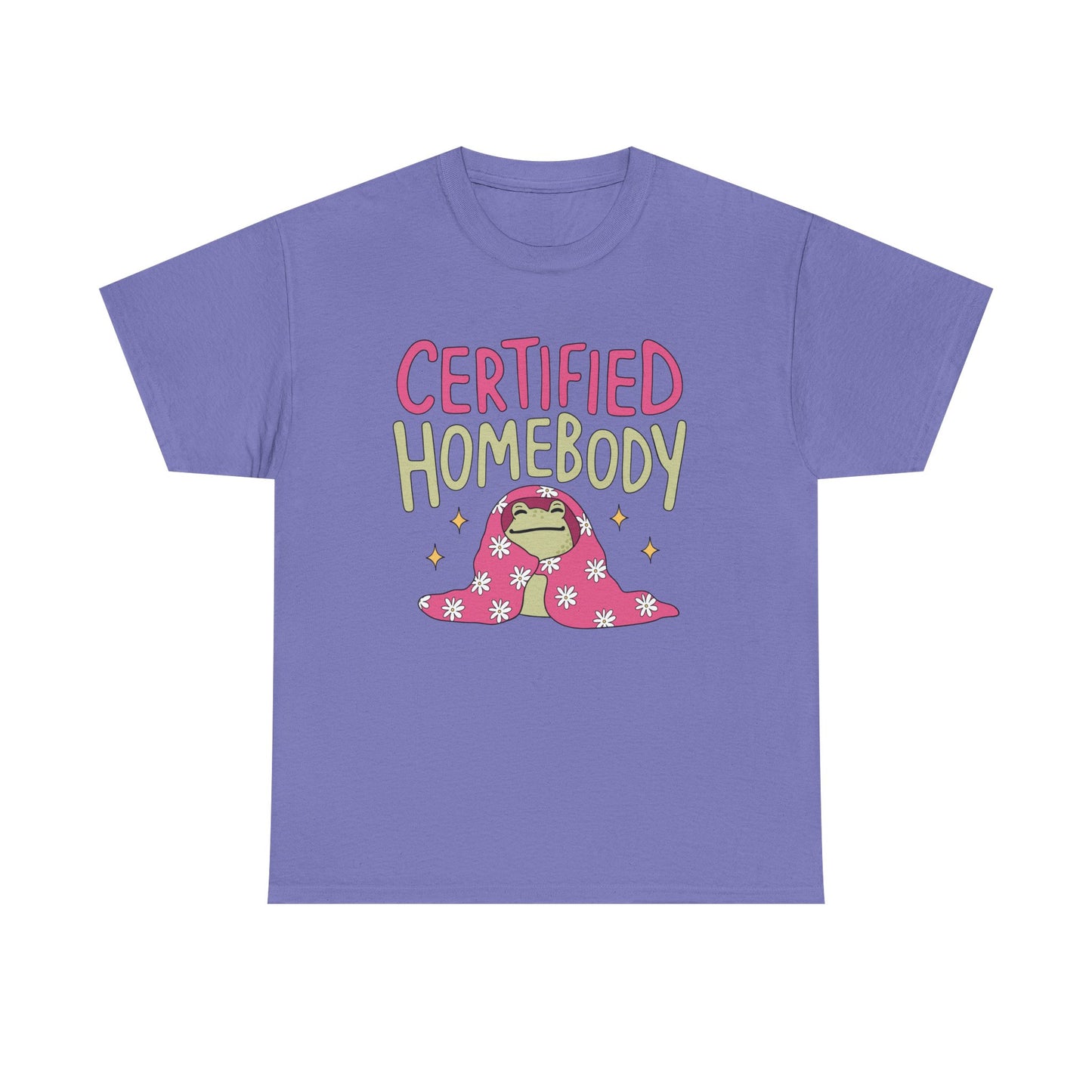 Certified Homebody Frog Graphic Tee