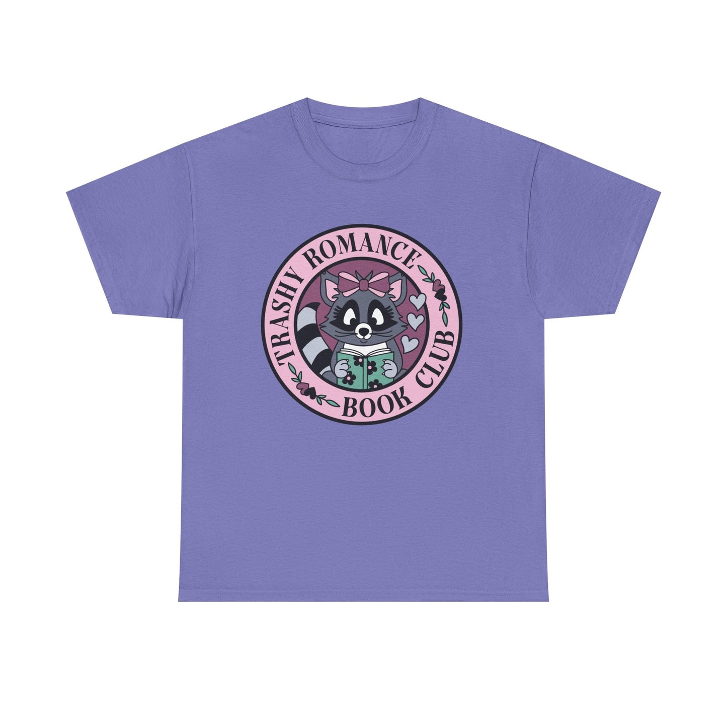 Trashy Romance Book Club Round (racoon) Graphic Tee