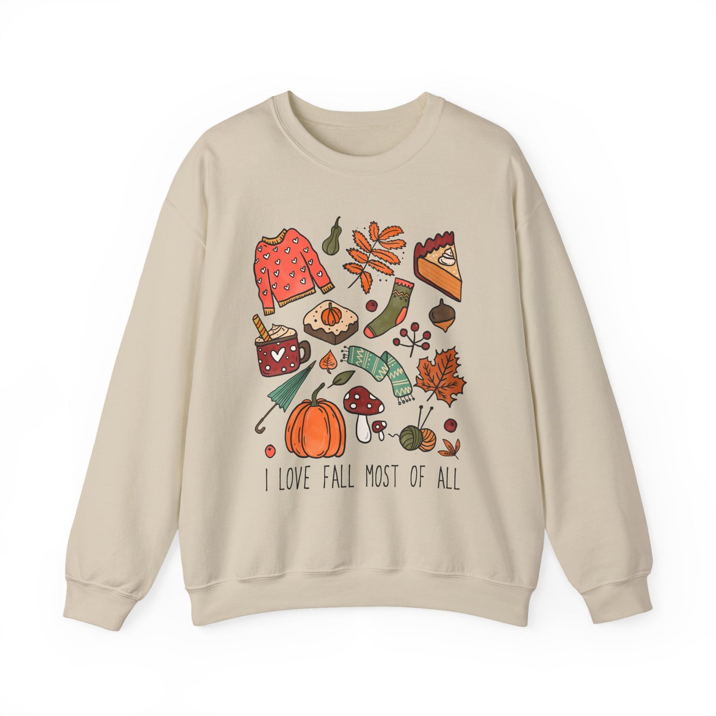 Crewneck Sweatshirt - Love Fall Most