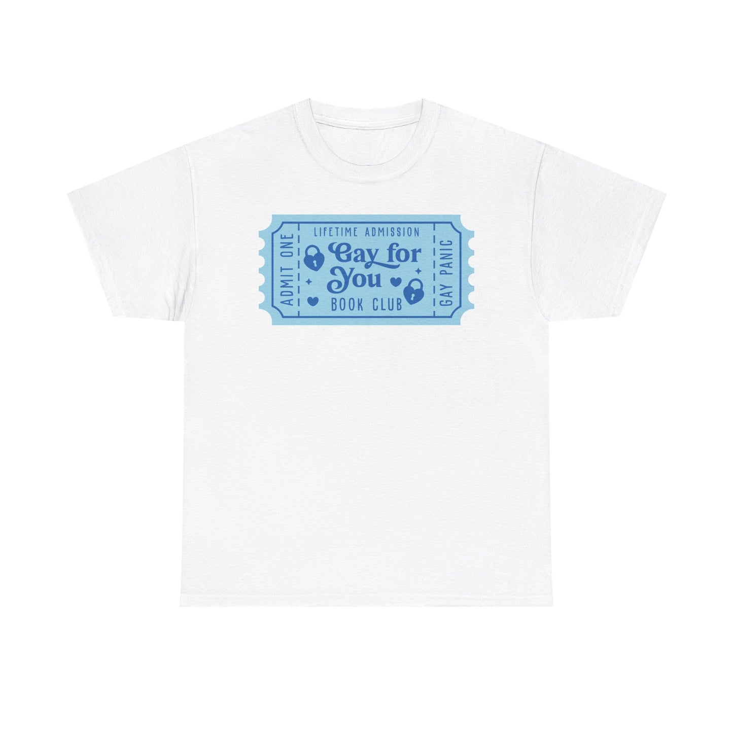 Gay for You Book Club Ticket Graphic Tee