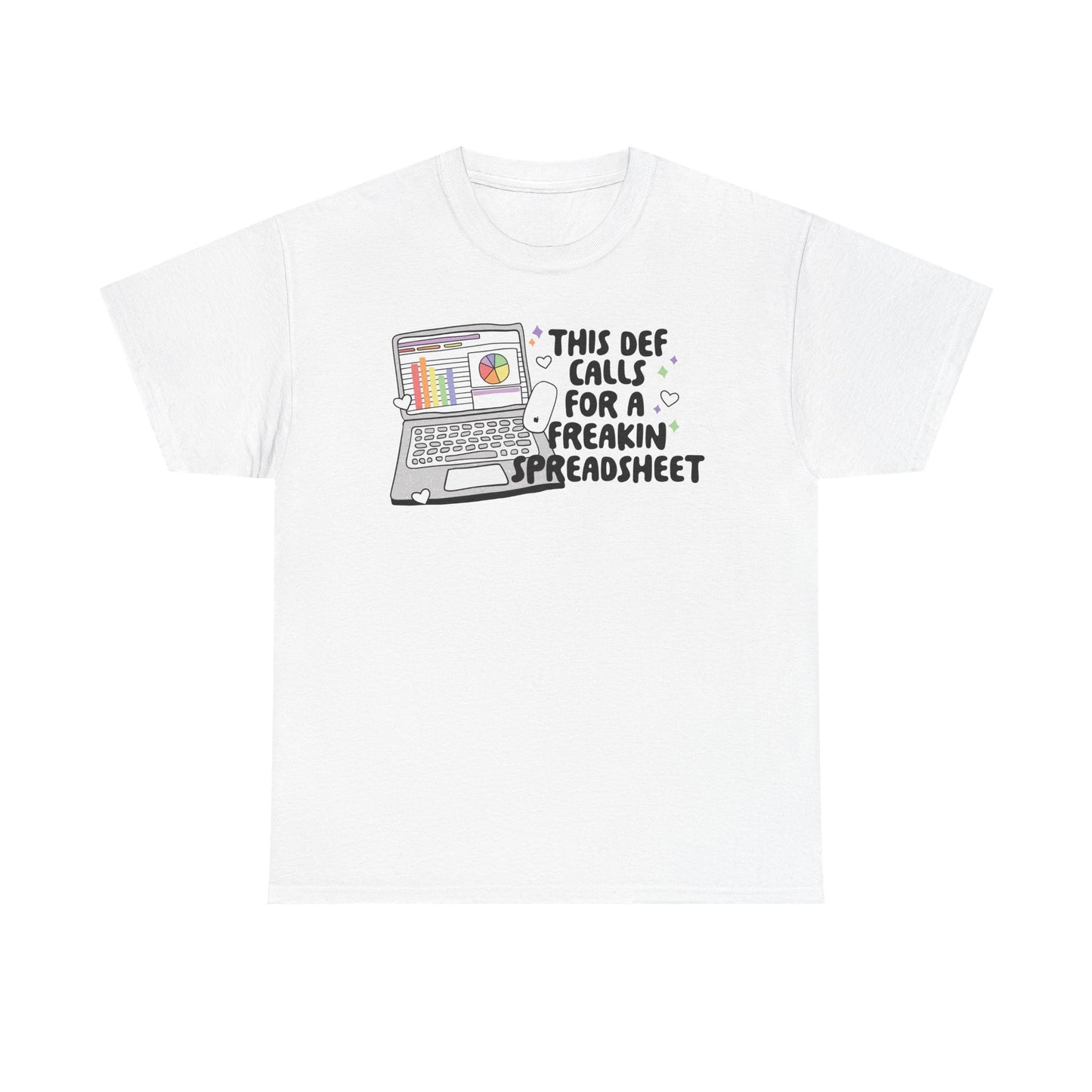 Spreadsheet Graphic Tee