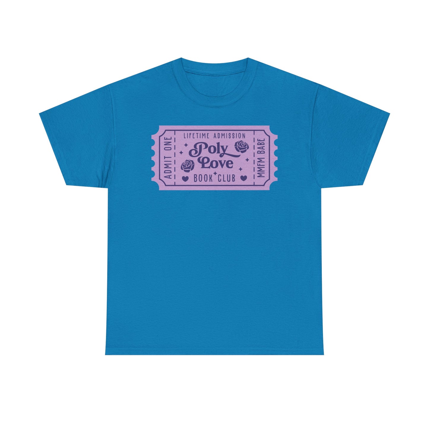 Poly Love Book Club Ticket Graphic Tee