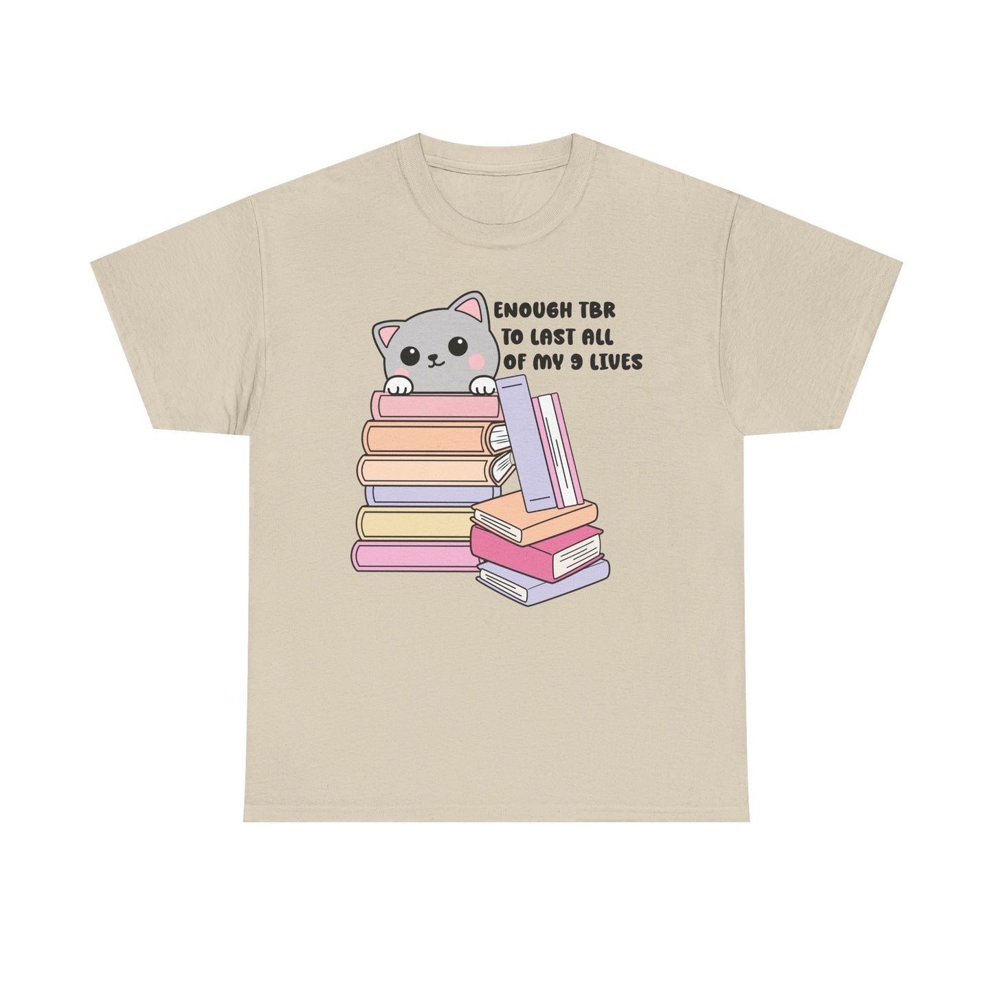 TBR 9 Lives Cat Graphic Tee