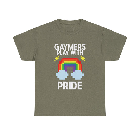 Gaymers Play with Pride Graphic Tee