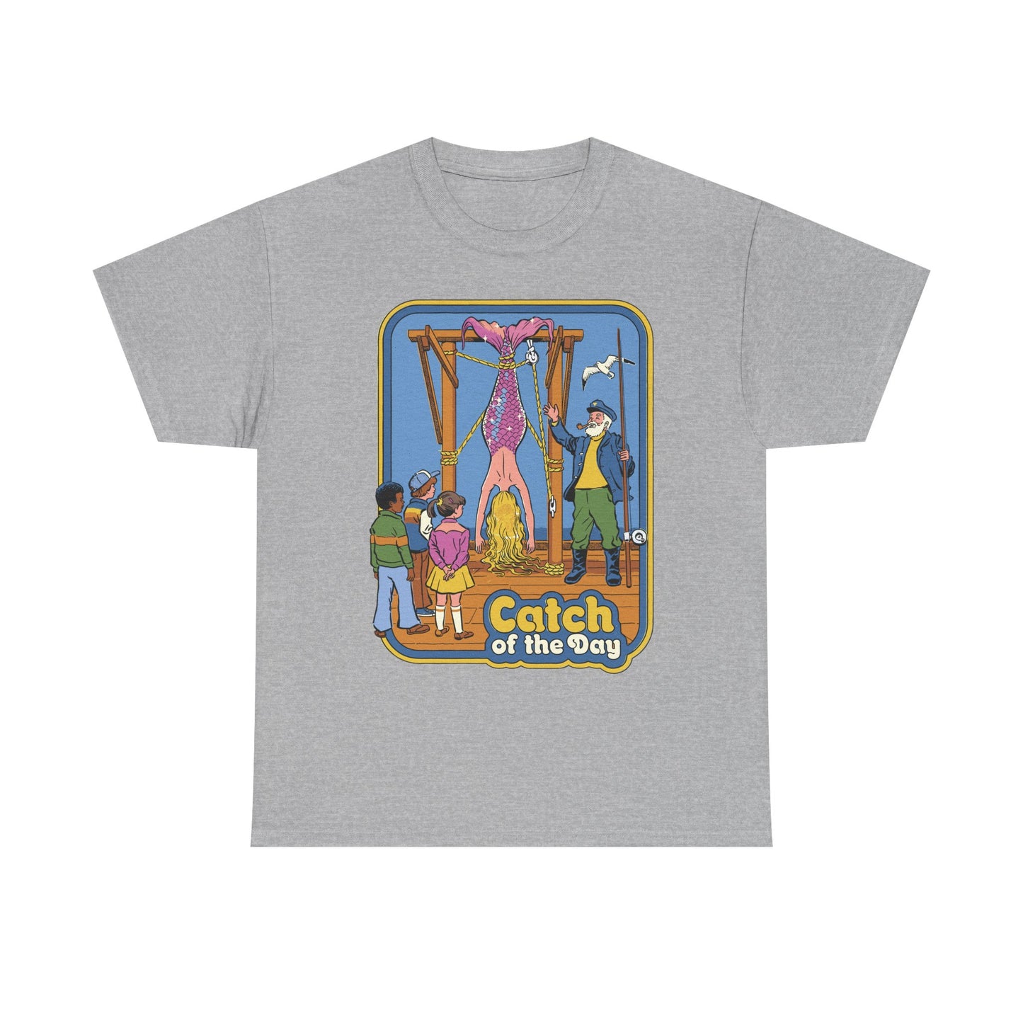 Catch of the Day Mermaid Graphic Tee
