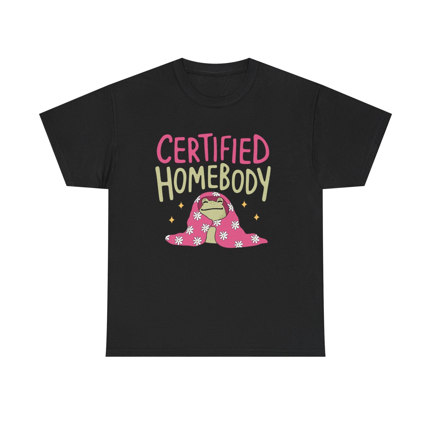 Certified Homebody Frog Graphic Tee