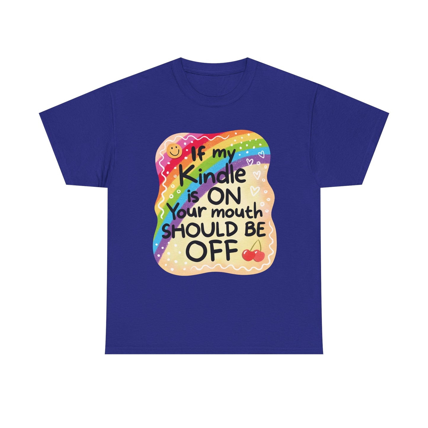 Kindle On Mouth Off Graphic Tee