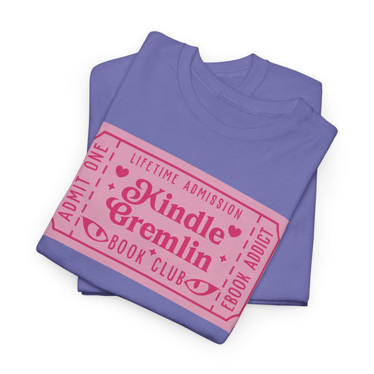 Kindle Gremlin Book Club Ticket Graphic Tee