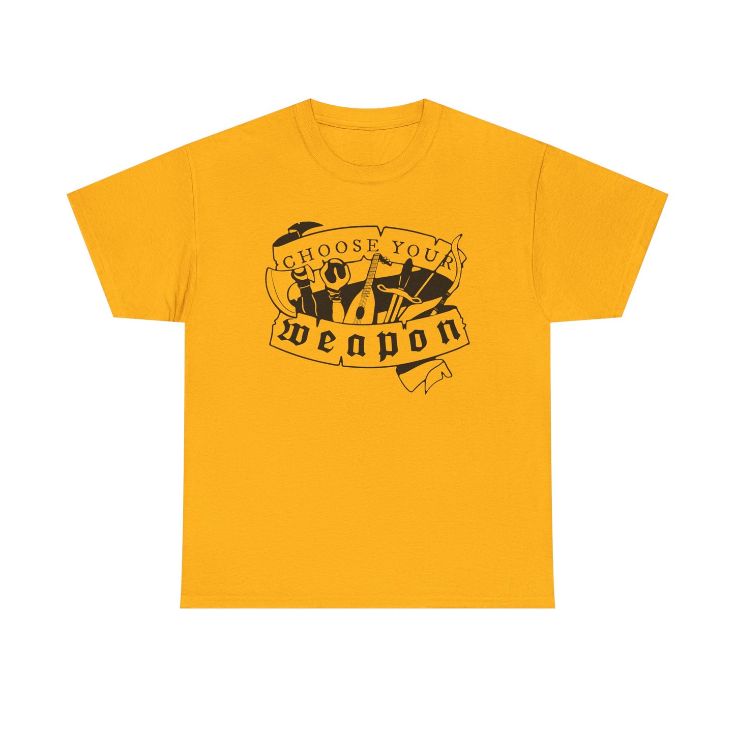 Choose Your Weapon Graphic Tee