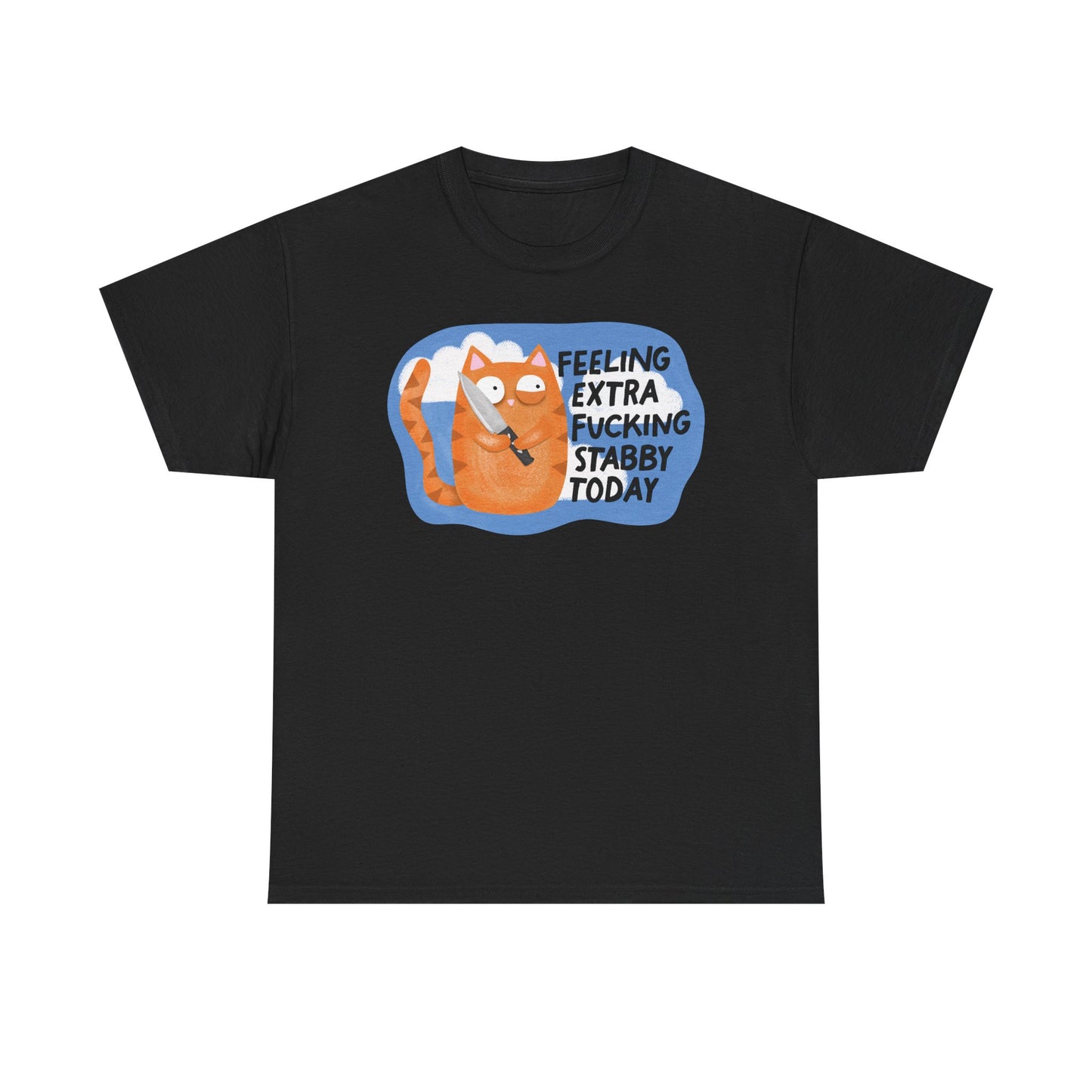 Extra stabby cat Graphic Tee