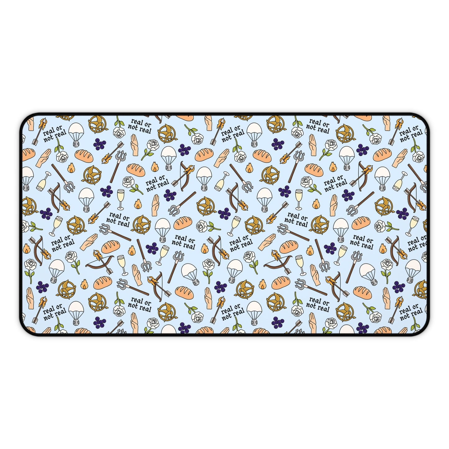 Blue Real? Desk Mat