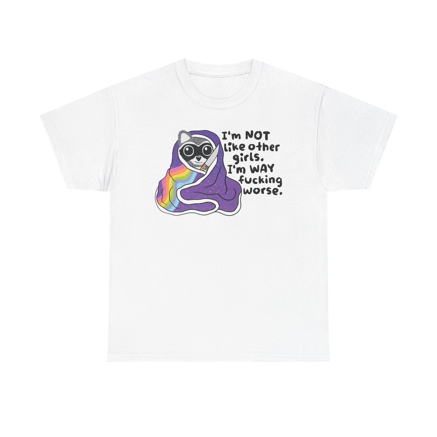 Racoon Way Worse Graphic Tee